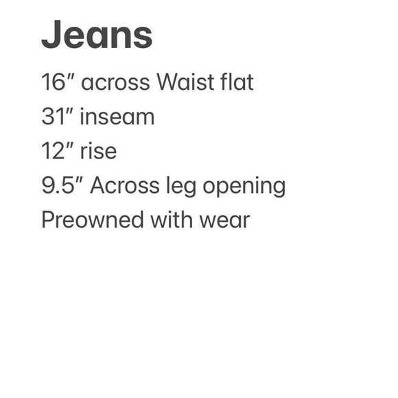 Vintage Jordache Jeans Men's Size 32 X 31 Blue Cotton Denim Boot Cut Hong Kong - Picture 7 of 7